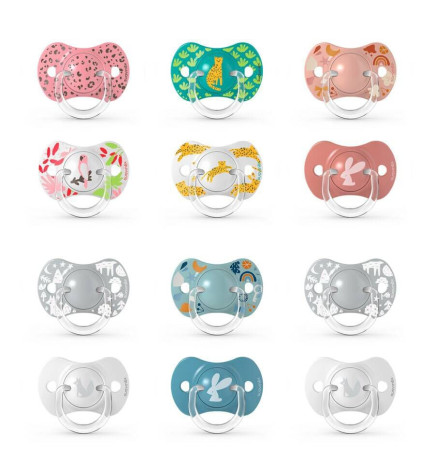 CHUPETE SILICONA FISIOLOGICO SUAVINEX 0  6 MESES 2 UNIDADES