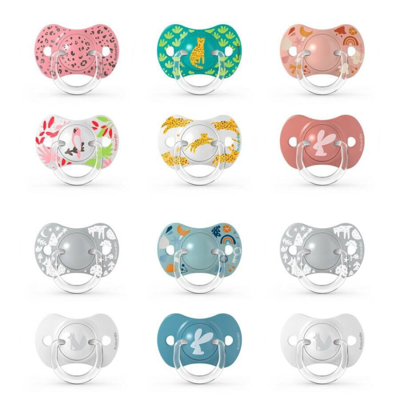 CHUPETE SILICONA FISIOLOGICO SUAVINEX SX PRO ZEROZERO 0  6 MESES 1 UNIDAD