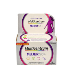 MULTICENTRUM MUJER 50+ 30 COMPRIMIDOS