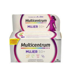 MULTICENTRUM MUJER 50+ 90 COMPRIMIDOS