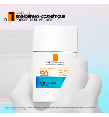 ANTHELIOS UVAIR SPF 50+ LA ROCHE POSAY 1 ENVASE 50 ML COLOR LIGHT