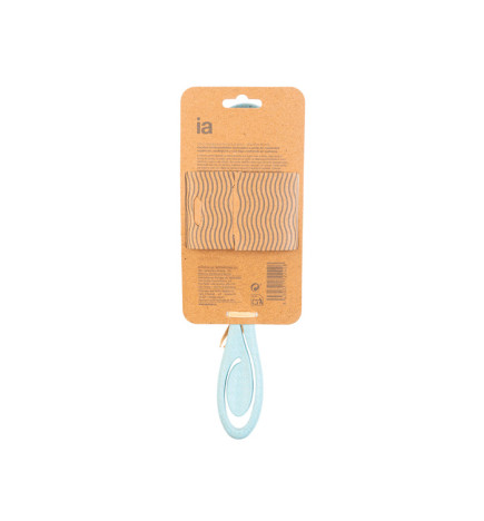CEPILLO DESENREDANTE PELO BIO INTERAPOTHEK 1 UNIDAD COLOR AZUL PASTEL