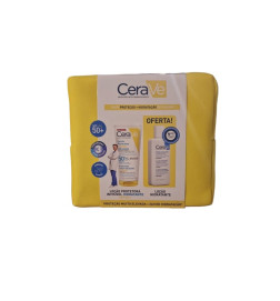 CERAVE TRAVEL KIT LOCION PROTECTORA SPF50+ 75ML+LOCION HIDRATANTE 88ML
