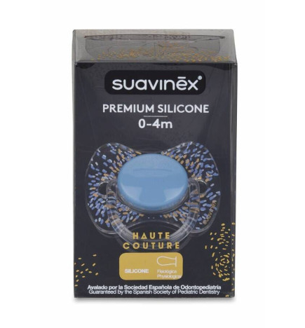 CHUPETE SILICONA FISIOLOGICO SUAVINEX PREMIUM 0  4 MESES 1 UNIDAD
