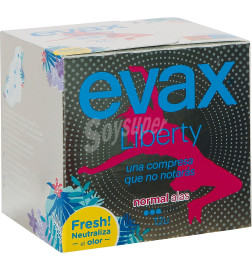 COMPRESAS EVAX LIBERTY NORMAL 12 U
