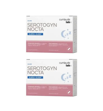 CUMLAUDE DUPLO SEROTOGYN NOCTA 2X30 CAPSULAS