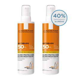 DUPLO ANTHELIOS SPRAY INVISBLE 200ML 40%    2ª UNIDAD