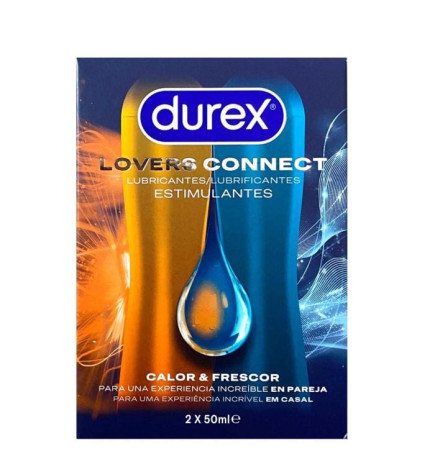 DUREX LOVERS CONNECT 2 UNIDADES 50 ML