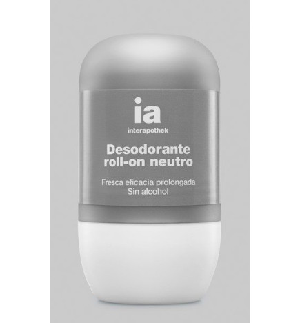 INTERAPOTHEK DEO DESODORANTE NEUTRO SIN ALCOHOL ROLLON 50 ML