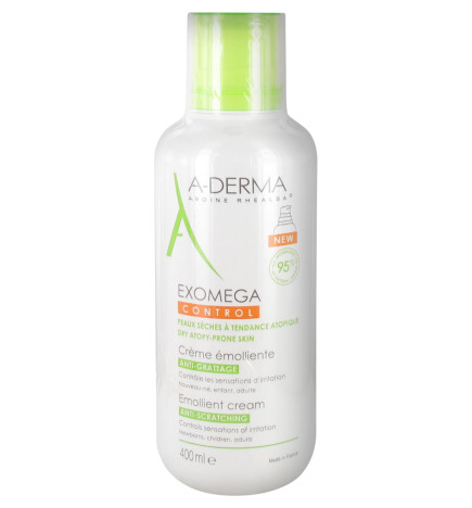 ADERMA EXOMEGA CONTROL CREMA EMOLIENTE 1 ENVASE 400 ML