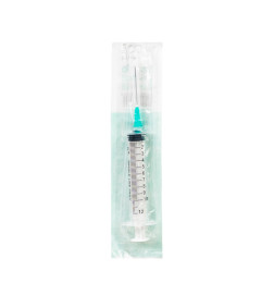 JERINGA CON AGUJA ESTERIL INTERAPOTHEK 1 UNIDAD 10 ML 40 MM X 08 MM