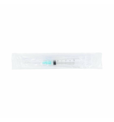 JERINGA CON AGUJA ESTERIL INTERAPOTHEK 1 UNIDAD 5 ML 40 MM X 08 MM
