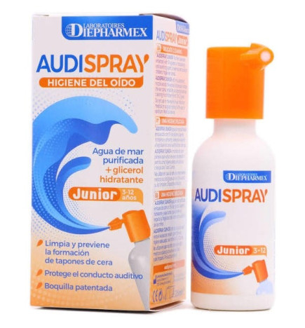 AUDISPRAY JUNIOR SOLUCION LIMPIEZA OIDOS 1 ENVASE 25 ML