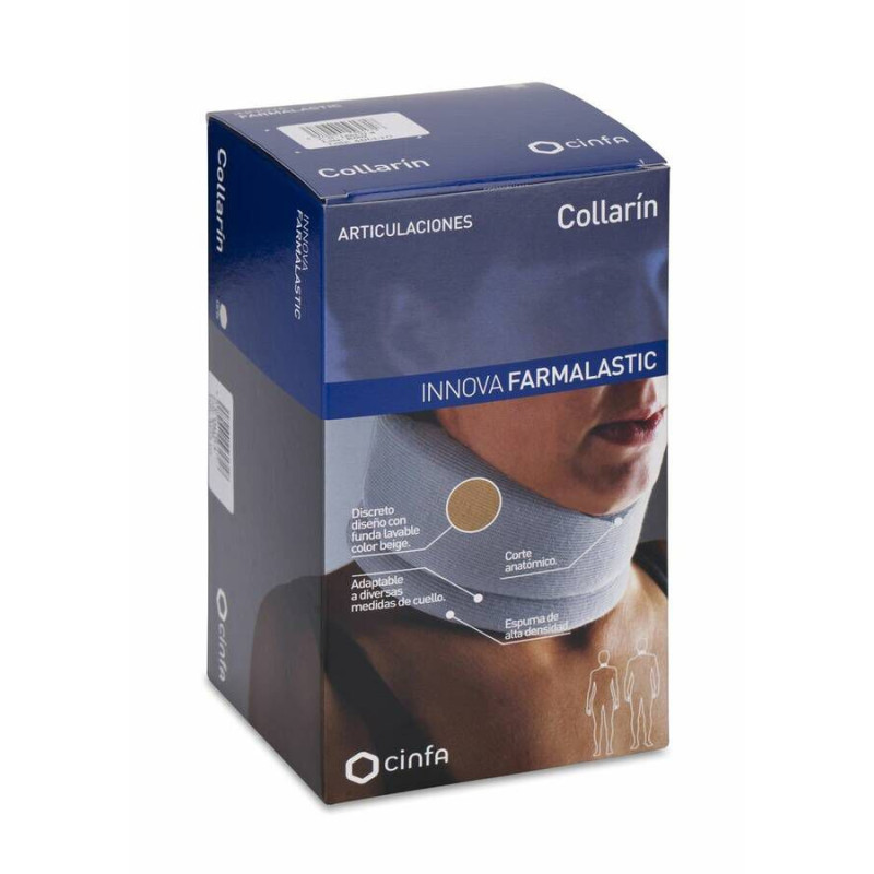 COLLARIN CERVICAL FARMALASTIC COMPRESSION TECH 1 UNIDAD ADULTO TALLA UNICA