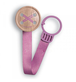 BROCHE REDONDO BOTON CON CINTA SUAVINEX 1 UNIDAD