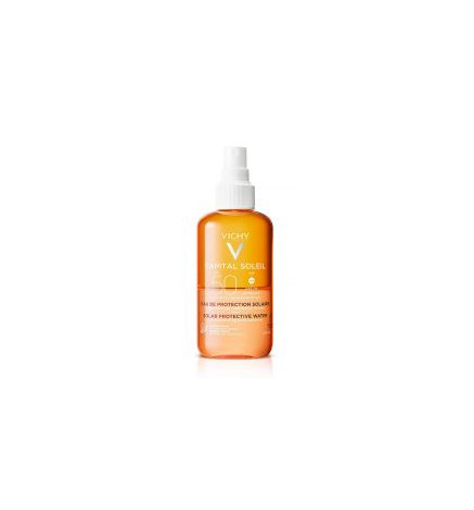 CAPITAL SOLEIL AGUA PROTECCION SOLAR LUMINOSIDAD SPF50 1 ENVASE 200 ML