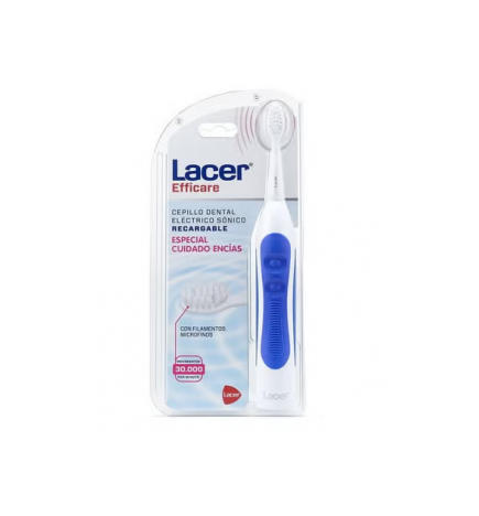 CEPILLO DENTAL ELECTRICO SONICO LACER EFFICARE ESPECIAL CUIDADO ENCIAS 1 UNIDAD