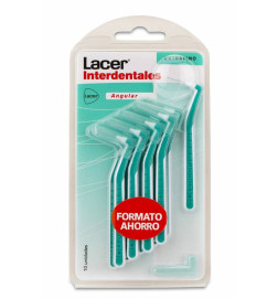CEPILLO INTERDENTAL LACER ANGULAR EXTRAFINO 10 UNIDADES