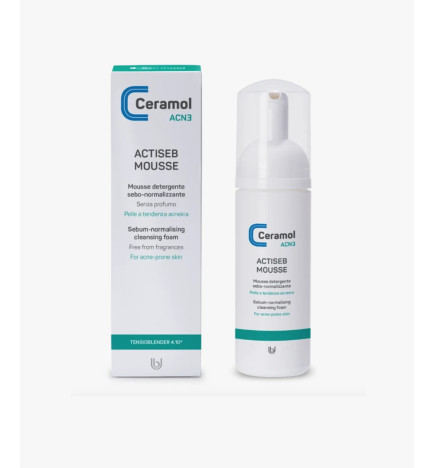 CERAMOL ACTISEB MOUSE LIMP SEBORREGULADOR 150 ML