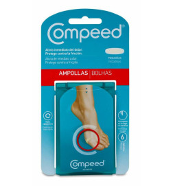 COMPEED AMPOLLAS HIDROCOLOIDE TALLA PEQUEÑA 6 UNIDADES
