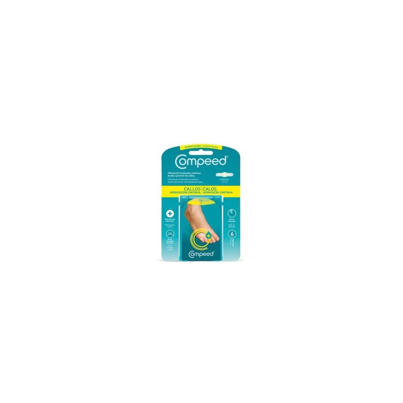 COMPEED CALLOS HIDRATACION CONTINUA 6 UNIDADES