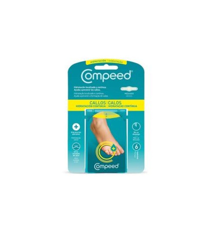COMPEED CALLOS HIDRATACION CONTINUA 6 UNIDADES