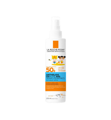 DUPLO ANTHELIOS UVMUNE 400 INVISIBLE DERMOPEDIATRICS INVISIBLE SPRAY SPF50+