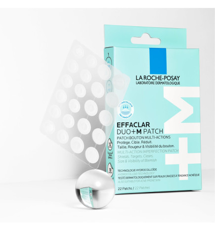 EFFACLAR DUO+M PARCHES LA ROCHE POSAY 22 UNIDADES