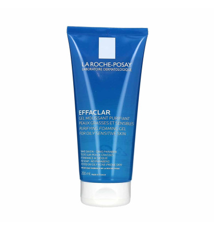 EFFACLAR GEL MOUSSANT+M 1 TUBO 200 ML