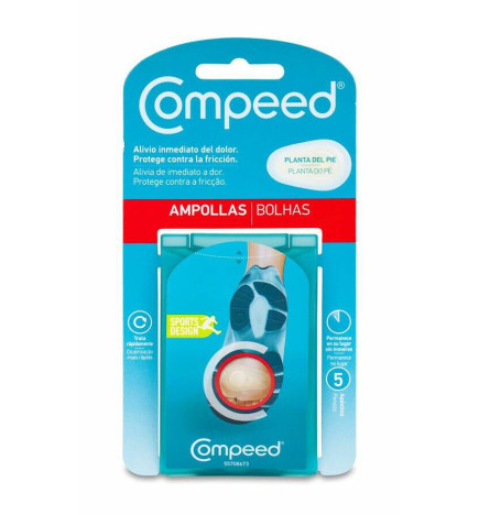 COMPEED SPORT AMPOLLAS PLANTA DEL PIE 5 UNIDADES