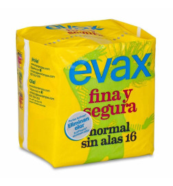 COMPRESAS EVAX FINA Y SEGURA ALAS