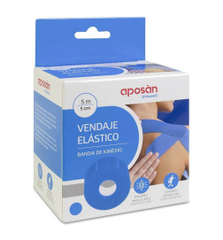 INTERAPOTHEK VENDAJE KINESIO TAPE 1 UNIDAD 5 M X 5 CM COLOR FUCSIA