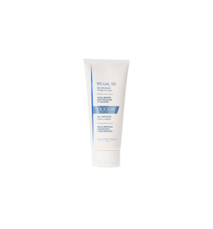 KELUAL DS GEL LIMPIADOR DUCRAY 1 ENVASE 200 ML