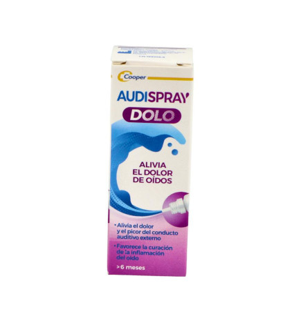 AUDISPRAY DOLO GOTAS OTICAS 1 ENVASE 7 G