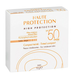 AVENE SPF 50 COMPACTO ALTA PROTECCION 1 ENVASE 10 G COLOR SABLE/ARENA