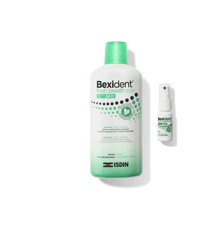 BEXIDENT PACK FRESH BREATH COLUTORIO 500 ML+SPRAY 15 ML