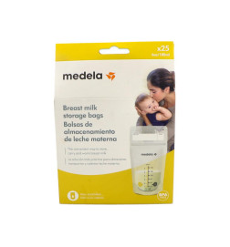 BOLSAS PARA LECHE MATERNA MEDELA 25 UNIDADES