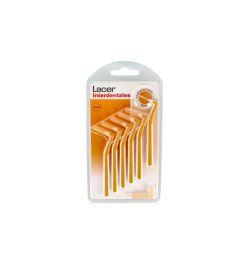 CEPILLO INTERDENTAL LACER EXTRAFINO SUAVE ANGULAR 6 UNIDADES
