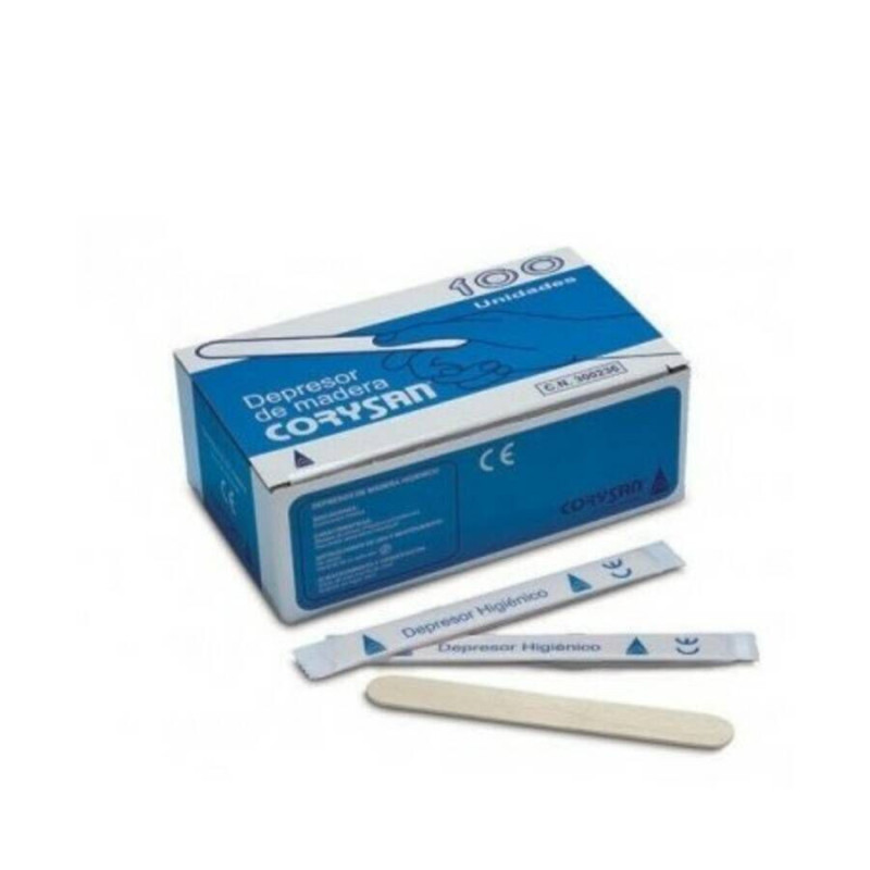 DEPRESORES DE MADERA CORYSAN 100 UNIDADES