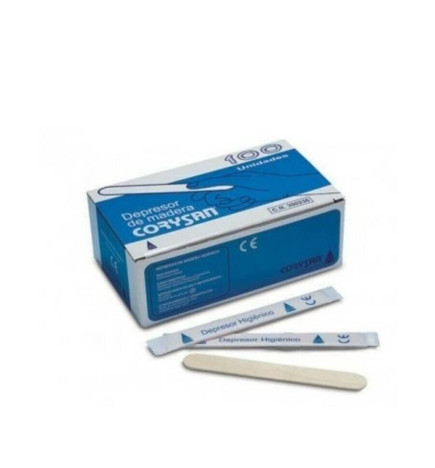 DEPRESORES DE MADERA CORYSAN 100 UNIDADES