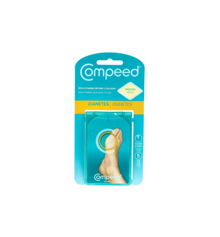 COMPEED JUANETES HIDROCOLOIDE 5 UNIDADES