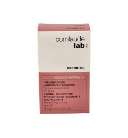 CUMLAUDE LAB: PREBIOTIC OVULOS 10 OVULOS VAGINALES