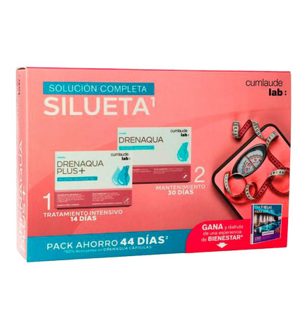 CUMLAUDE PACK DRENAQUA 30CAPS + PLUS 14 SOBRES