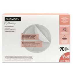 DISCOS LACTANCIA NATURE SUAVINEX 60+30 UD
