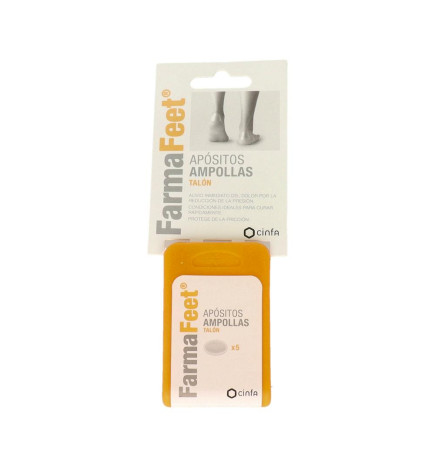 FARMAFEET APOSITOS AMPOLLAS TALON 5 UNIDADES