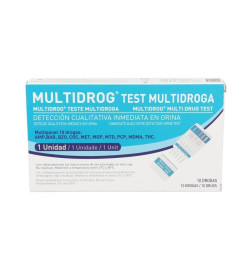 DRUGFREE TEST RAPIDO MULTIDROGAS 1 UNIDAD
