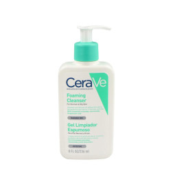 GEL LIMPIADOR ESPUMOSO CERAVE 1 ENVASE 236 ML