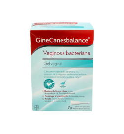 GINECANESBALANCE GEL VAGINAL 7 TUBOS 5 ml