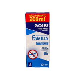 GOIBI FAMILIA FORTE REPELENTE DE INSECTOS 1 SPRAY 200 ml