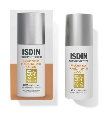 ISDIN FOTOPROTECTOR FUSION WATER MAGIC REPAIR 1 FRASCO 50 ML COLOR